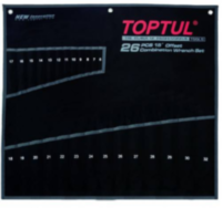 Чохол для гайкових ключів на 26ед. (від набору GPAA2602, GPAX2601) TOPTUL PA26063201